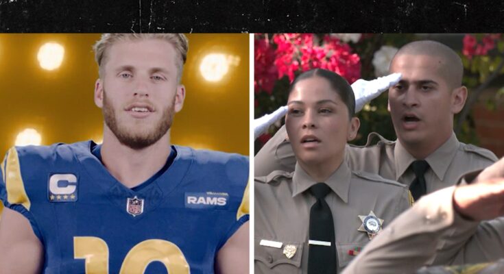 Cooper Kupp Stars in LA Sheriff's Department Recruitment Video