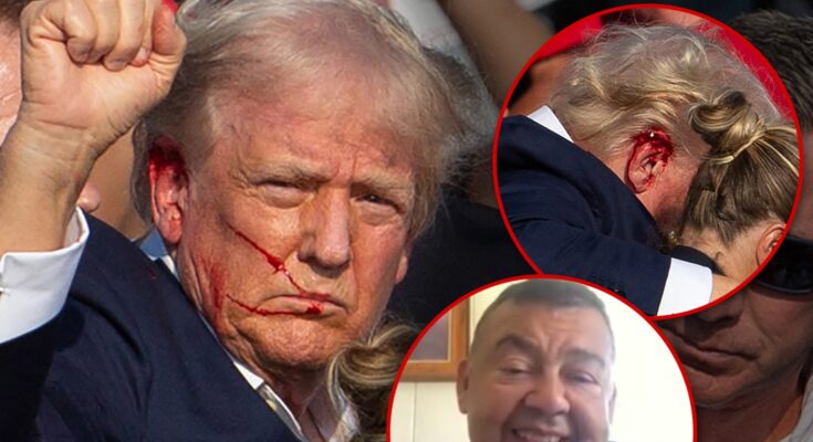 Trump's ear healing consistent with bullet grazing skin, ballistics expert says